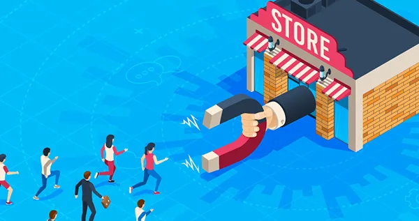 ホームページから集客している